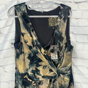 Johny Was velvet dress. Size 18